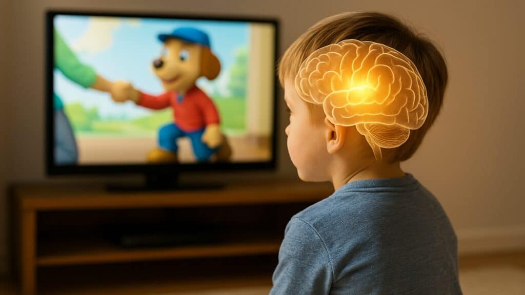 auswirkungen von fernsehen und digitalen medien auf das gehirn von kindern