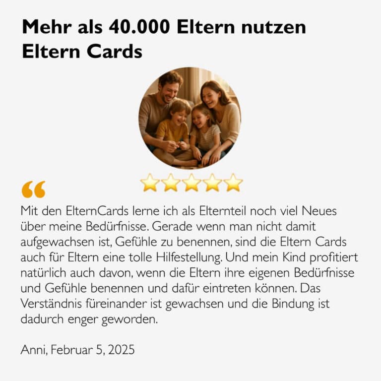 eltern cards bedürfnisse – eltern lernen bedürfnisse von kindern zu erkennen