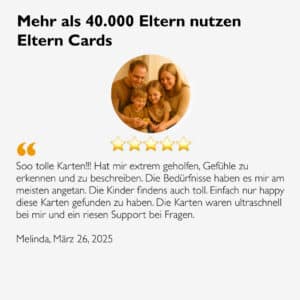 eltern feedback zu eltern cards gefühle – unterstützung beim verstehen von gefühlen bei kindern