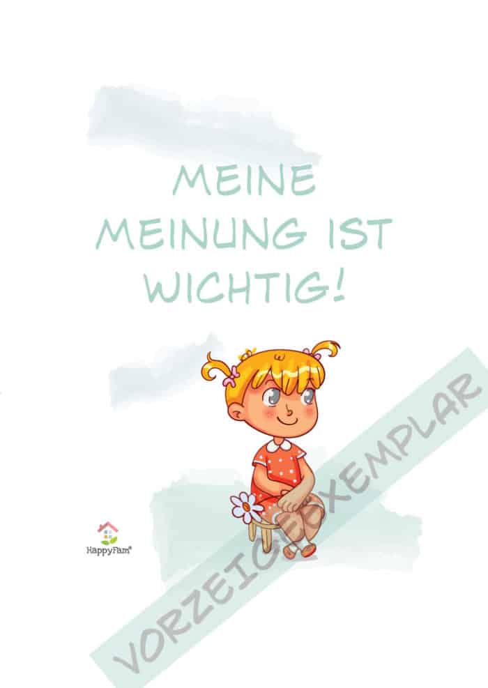 14. maedchen meine meinung ist wichtig vorzeigen