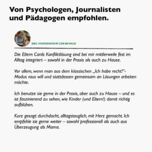 empfehlung psychotherapeutin – eltern cards konflikte lösen mit kindern im alltag nutzen