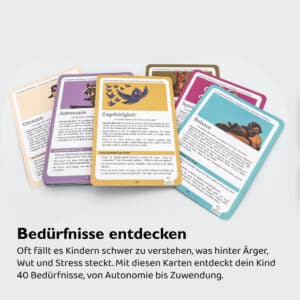 kindern bedürfnisse beibringen mit 40 bedürfniskarten und geschichten