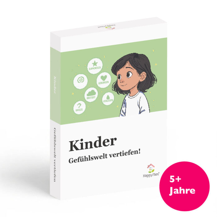 Kinderkarten Box Gefühlswelt vertiefen – Mit Kindern über Gefühle reden